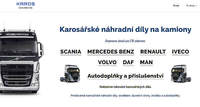 Karosářské díly na kamiony